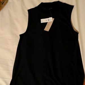 Petite size S Luxespun black top
